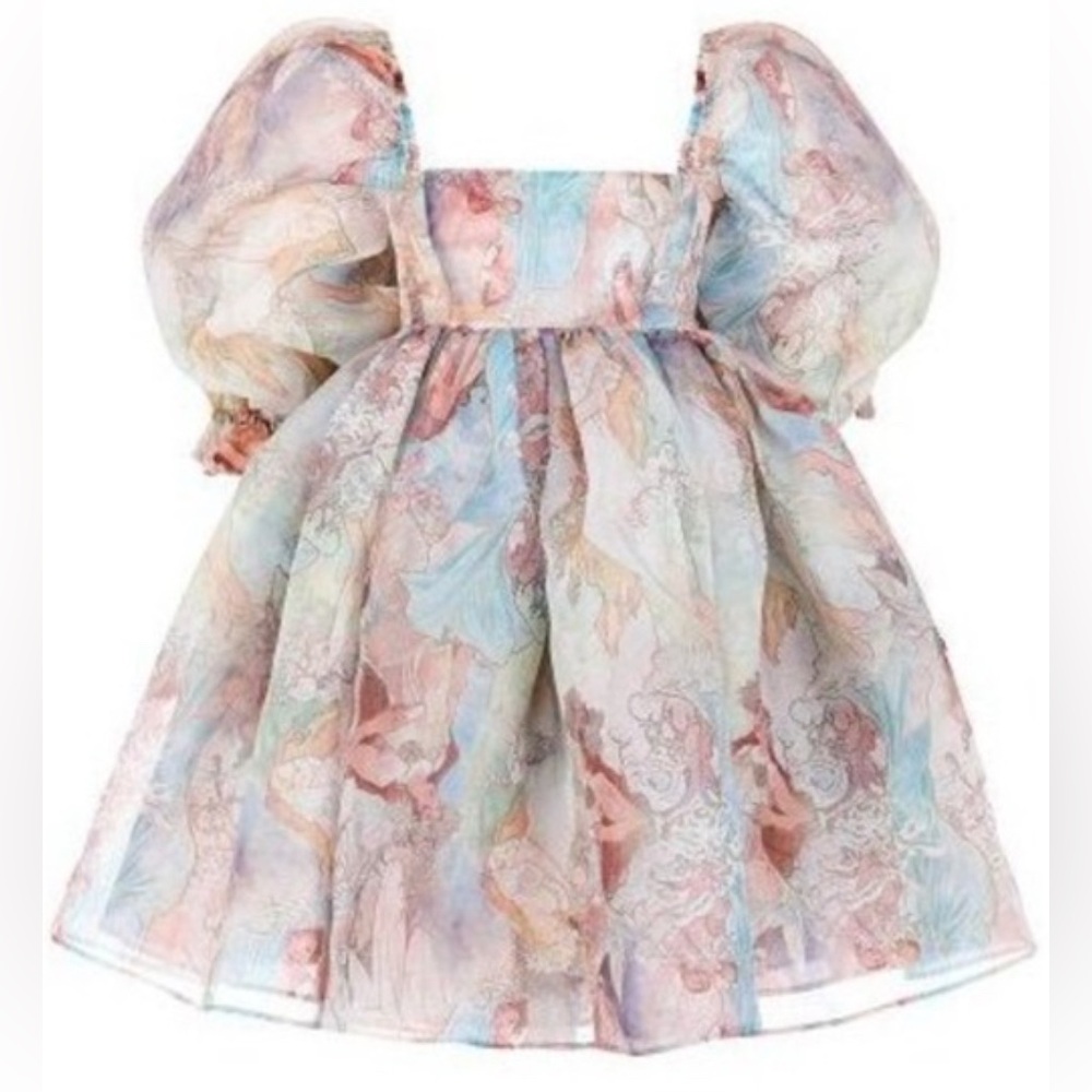 Selkie The Mucha Mini Puff Dress 🎨🖼️